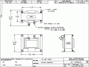 Image of an MTE 125RB003