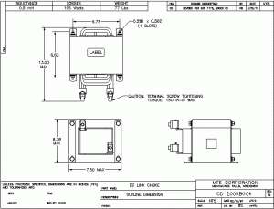 Image of an MTE 200RB004