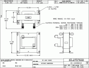 Image of an MTE 240RB003