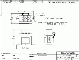 Image of an MTE 25RB001