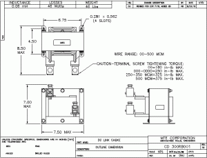 Image of an MTE 300RB001