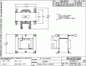 Image of an MTE 500RB004