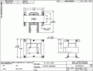 Image of an MTE 700RB002