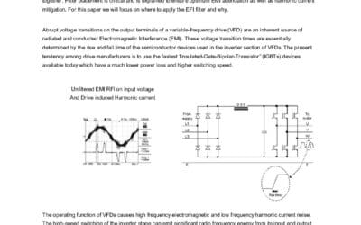 EMI filter placement. App Note