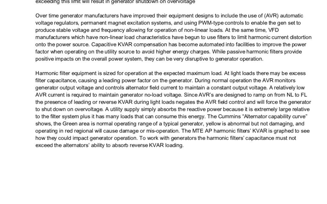 Generators and Matrix Filters App Note