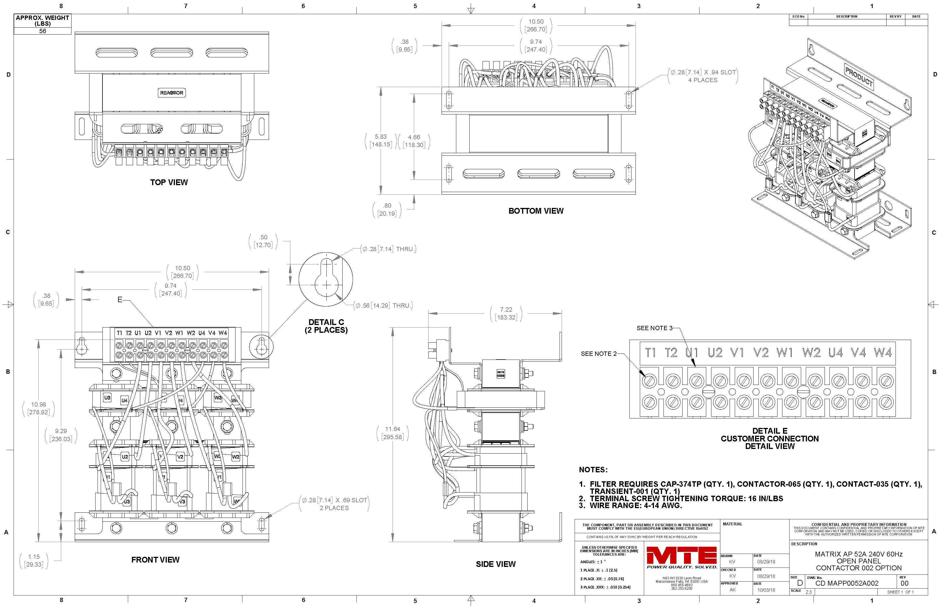 MAPP0052A002 | MTE公司