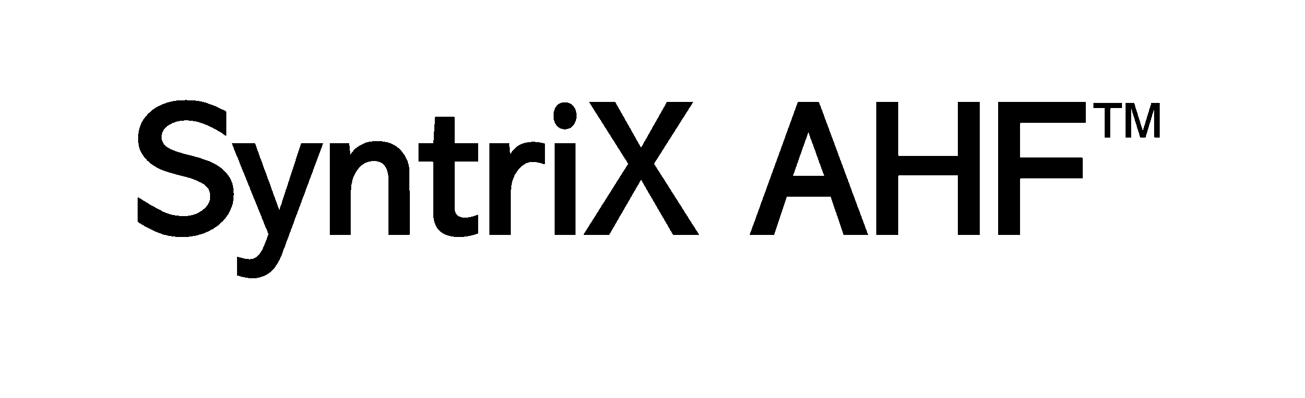 Syntrix AHF Logo - Black